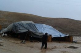 خسارت بارش های رگباری به ۲۳ خانوار در روستاهای عشایر نشین اهر
